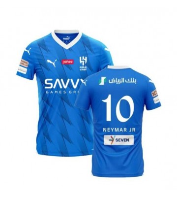 Al-Hilal Neymar Jr #10 Primera Equipación 2023-24 Manga Corta